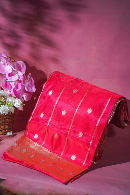 "Waah Banaras 092" Banarasi Elegance Satin Silk Saree