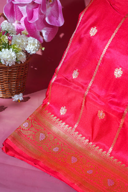 "Waah Banaras 092" Banarasi Elegance Satin Silk Saree