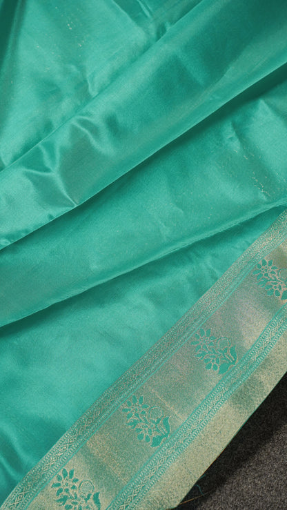 "UTSAV BANARAS 162" Banarasi Beige-Gold Tissue Kalamkari Silk Saree