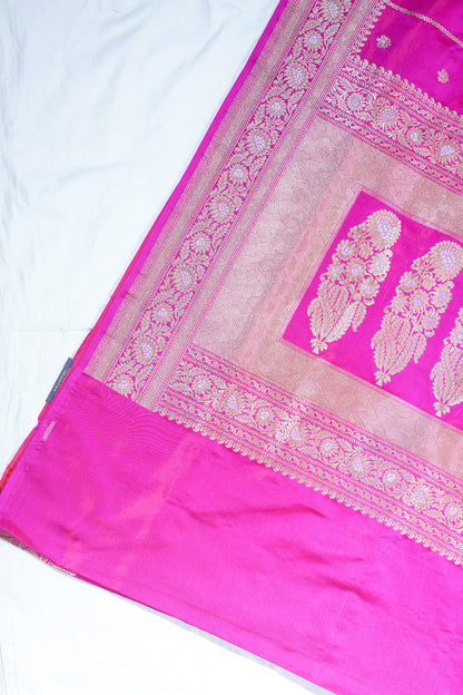 "Waah Banaras 092" Banarasi Elegance Satin Silk Saree