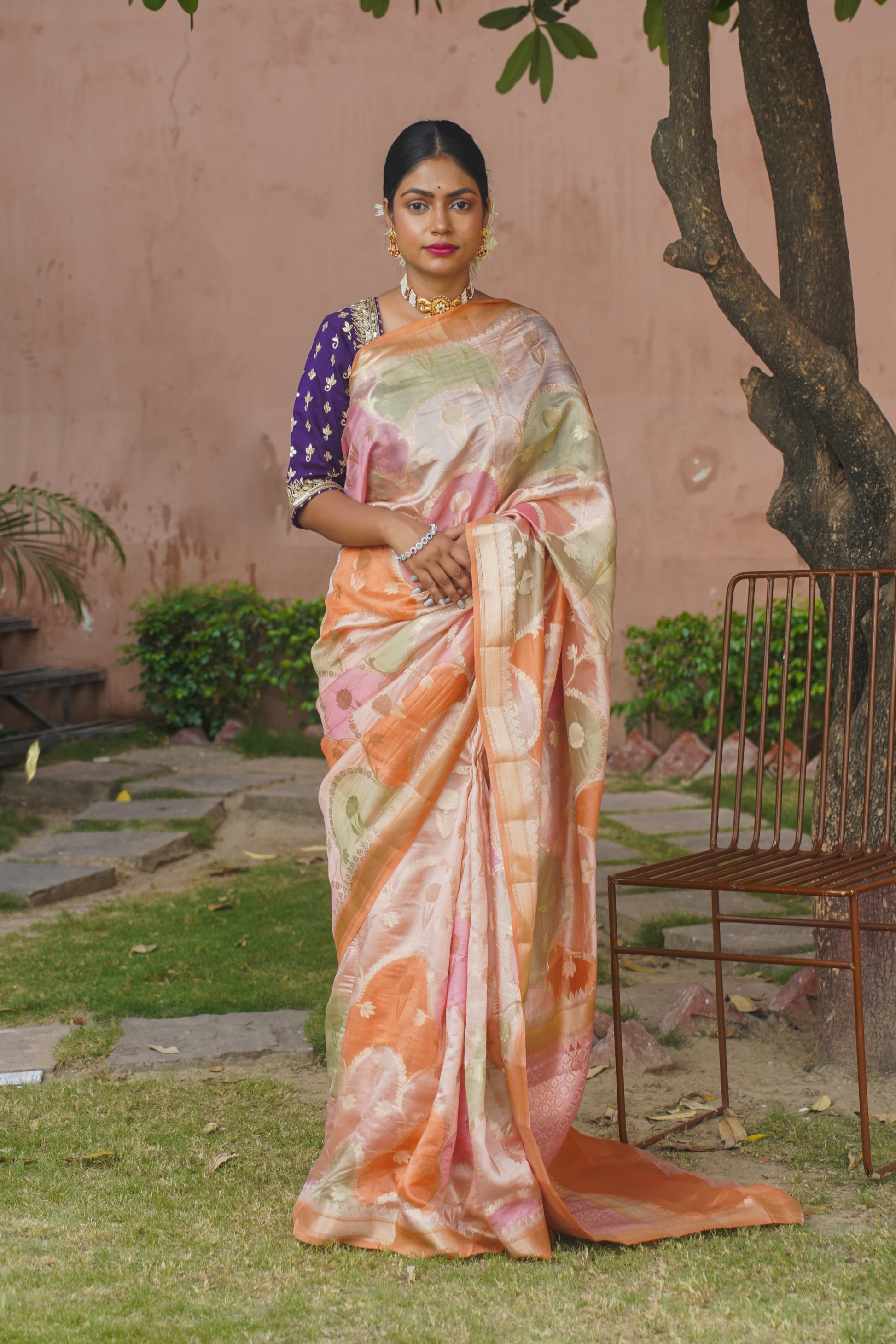 Rangkat Pure Katan Silk Banarasi Handloom Saree