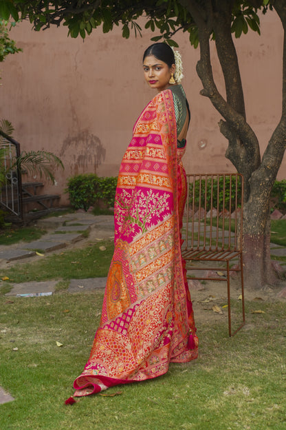 Rangkat Pure Banarasi Handwoven Saree