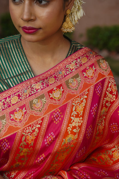 Rangkat Pure Banarasi Handwoven Saree