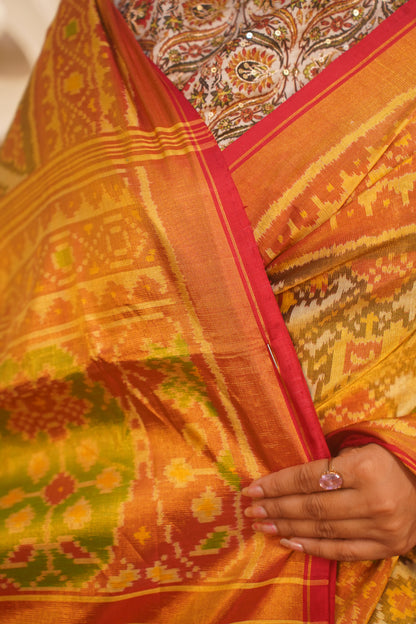 Pure patola silk saree