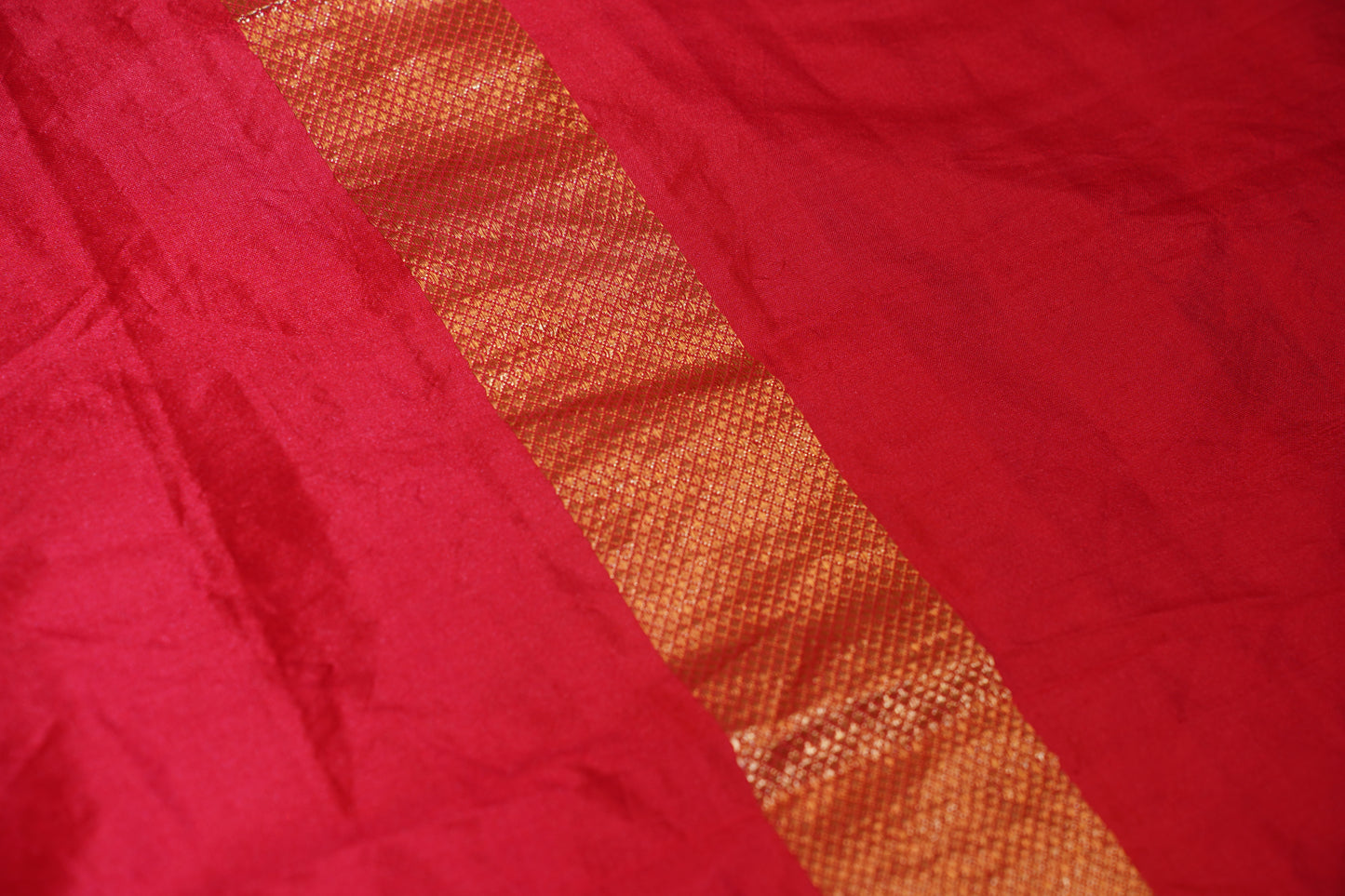 Orange Pure Ikkat Patola Bandhej Handloom Saree