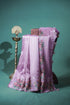 "UTSAV BANARAS 241" Banarasi Vintage Floral Block Print Soft Silk Saree