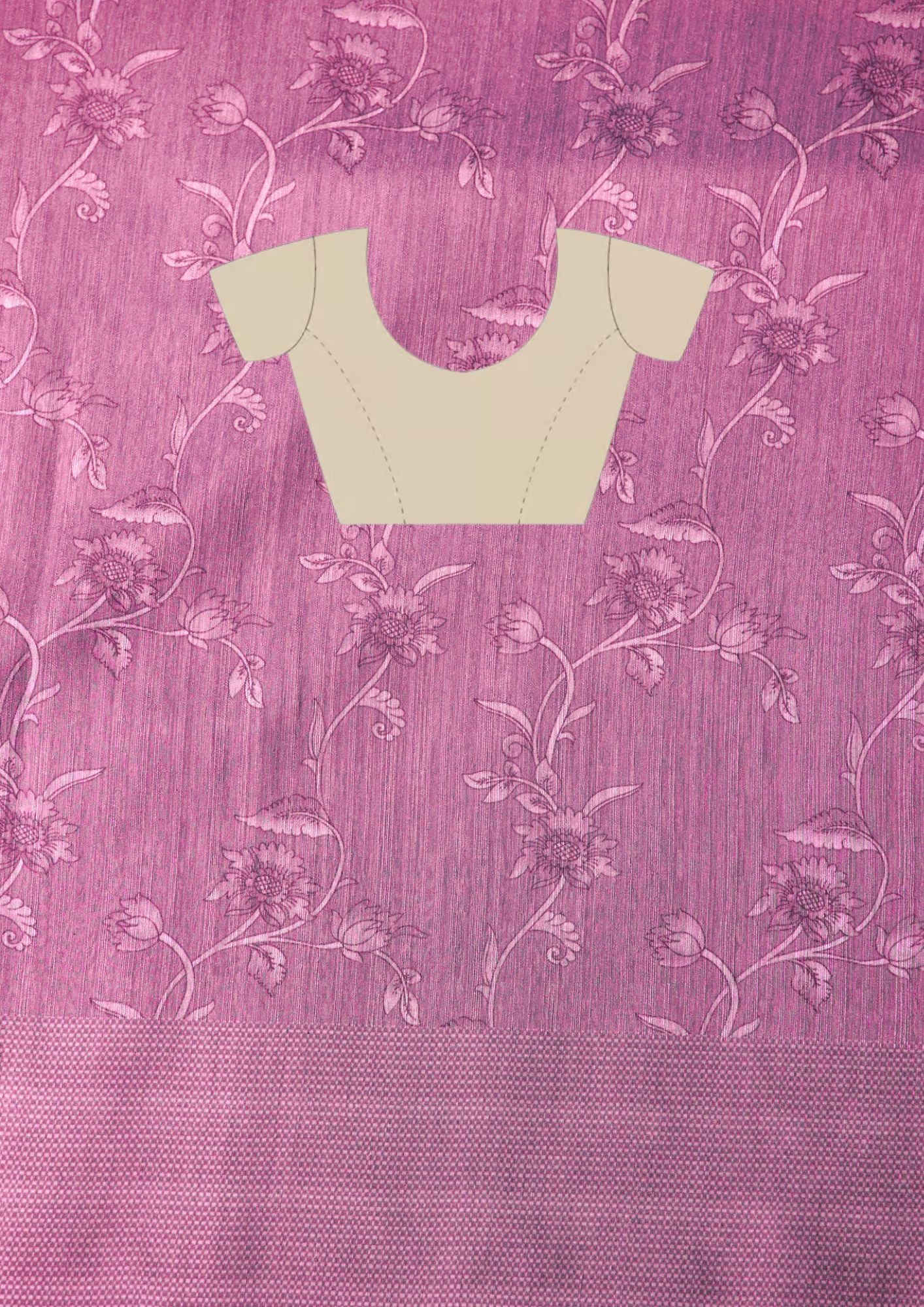 UTSAV BANARAS 279" Banarasi Onion Pink Artistic Aari Pita Work Matka Silk Saree