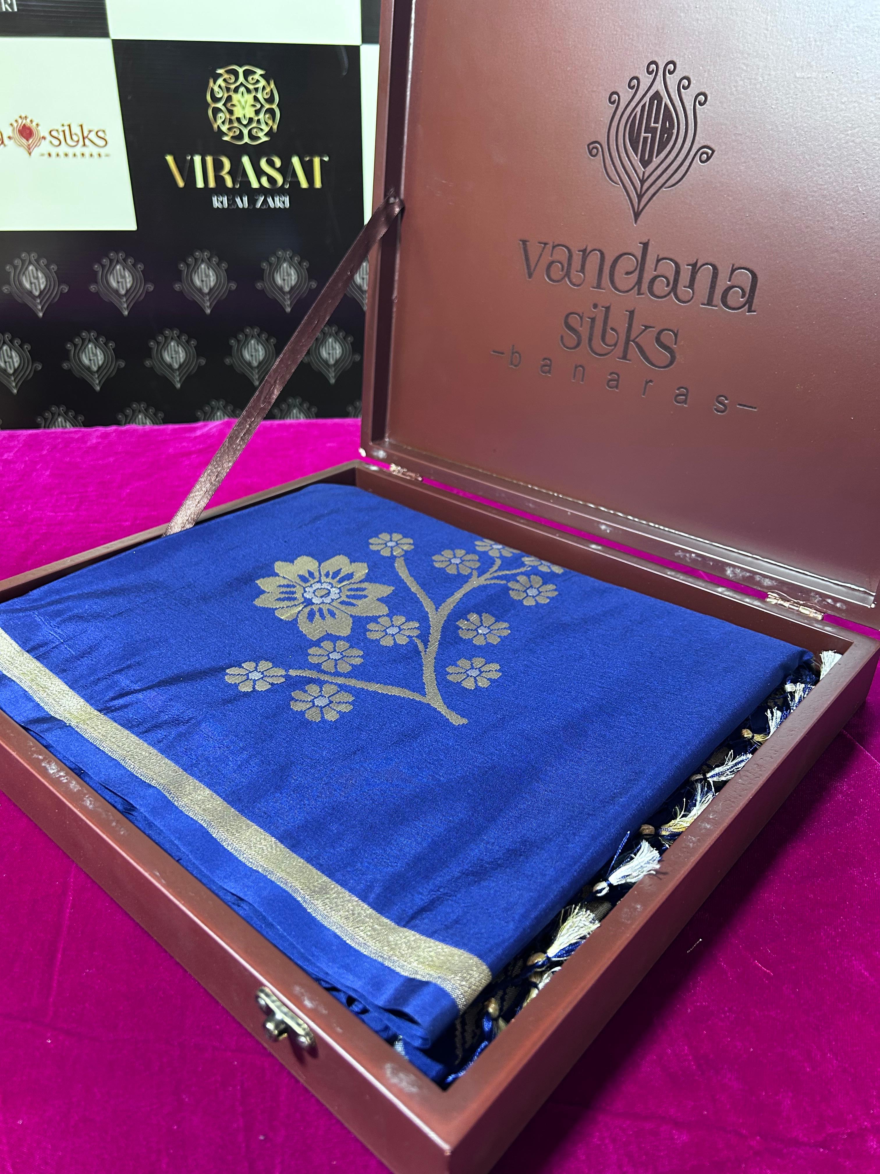 VIRASAT 316: Art Silk Saree Unique Dumpach &amp; Rupa Sona Design