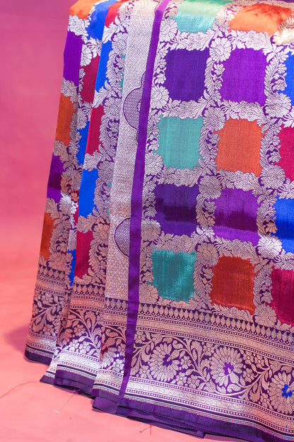 "Virasat 267" Banarasi Royal Rangkaat Silk Saree