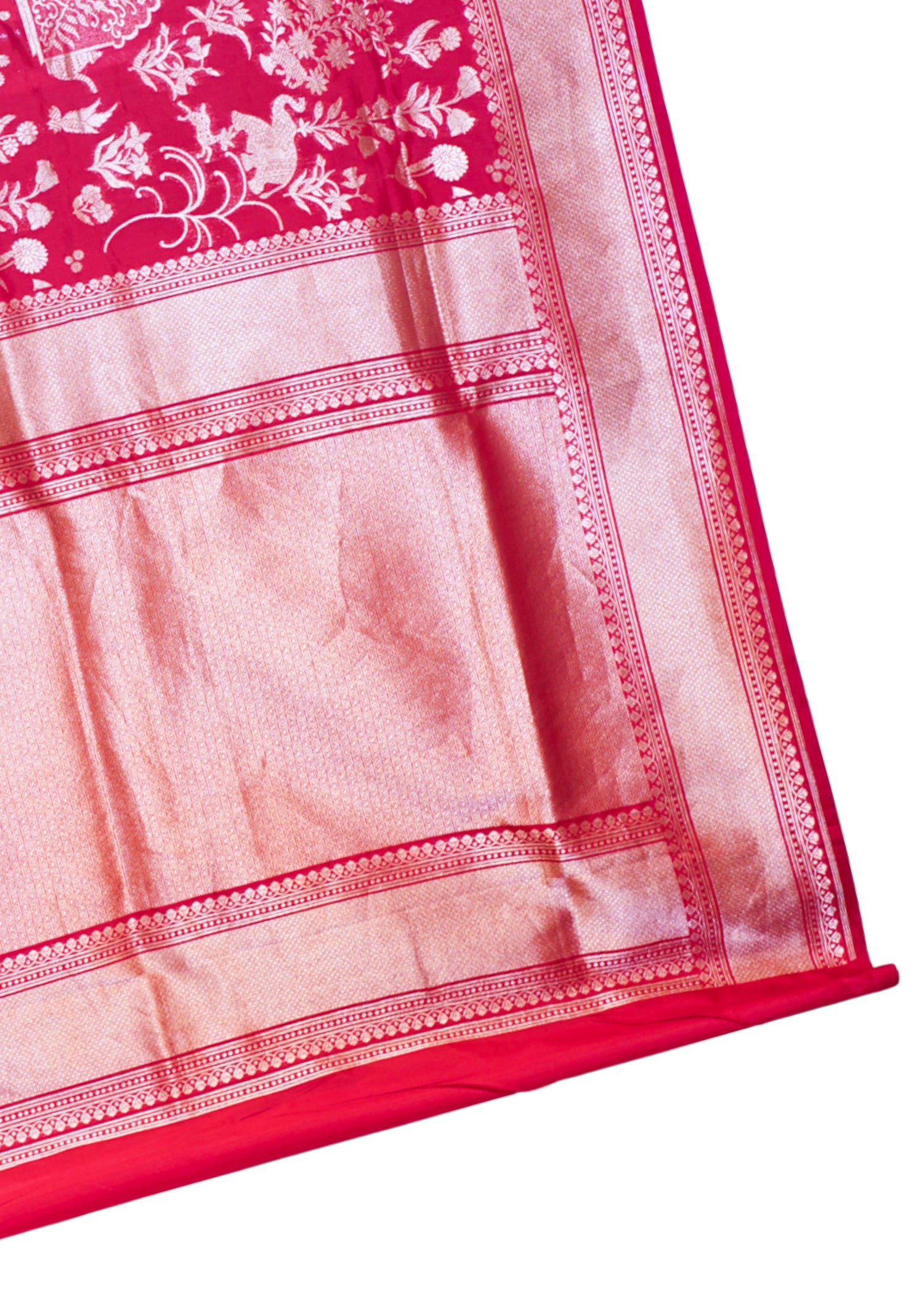 "VIRASAT 255" Banarasi Malbari Silk Saree