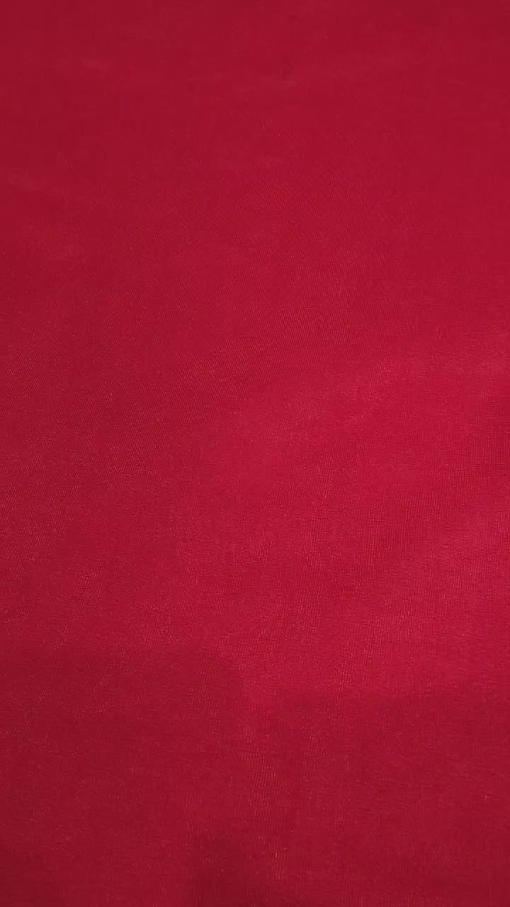 "UTSAV BANARAS 003A" Banarasi Red Kashi Ghat Pattern Silk Saree